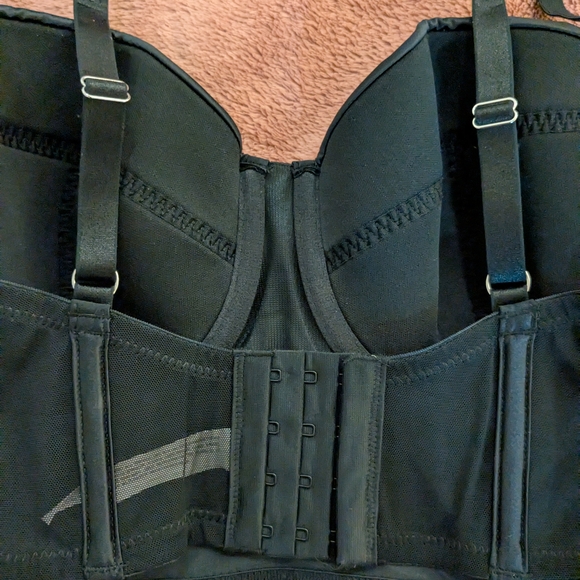 Black Bustier Top - Picture 7 of 8